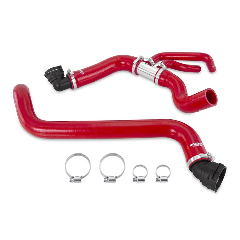 Mishimoto 18+ Ford F-150 5.0L V8 Silikon-Kühlwasser-Schlauch-Kit - Rot
