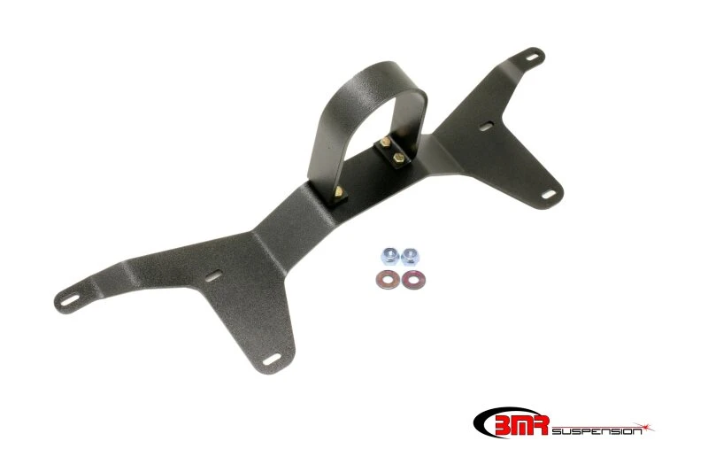 BMR 05-14 S197 Mustang Hecktunnelstrebe mit hinterer Antriebswellensicherheitsschleife - Schwarz Hammertone
