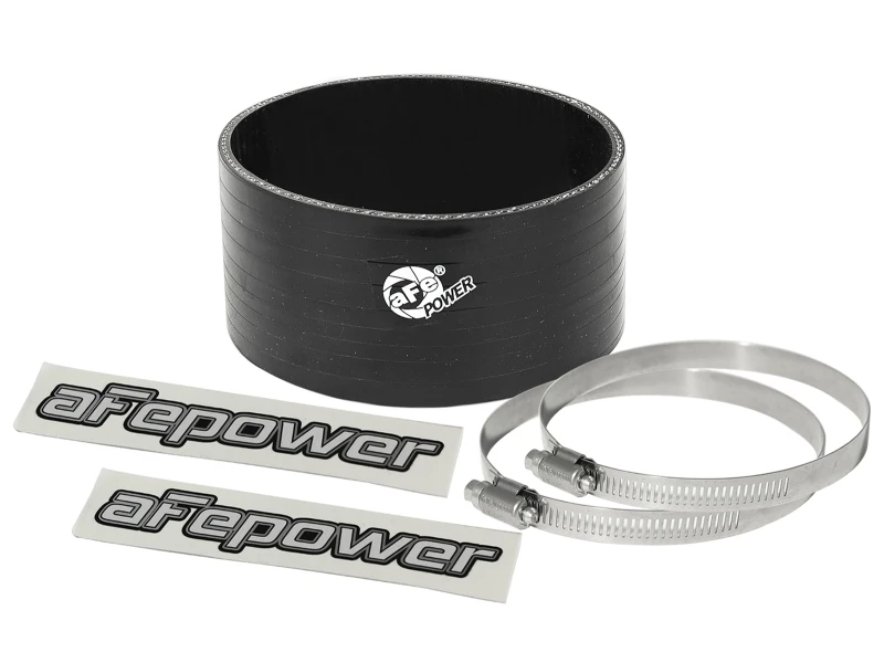 aFe Magnum FORCE Intake Coupling Kit (4 IN ID x 2 IN L) Straight Coupler - Black