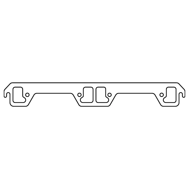 Cometic AMC 304-401 V8.043in Kupfer Auspuffkrümmer-Dichtungssatz - Dogleg-Ports