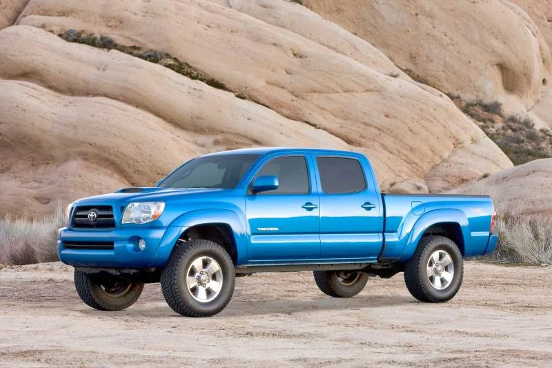 Fabtech 05-14 Toyota Tacoma 2WD/4WD 6-Lug 3-Zoll-UCA-System mit DL 2,5 C/O-Resi und RR-DL-Resi und RR-Leaf-Pack