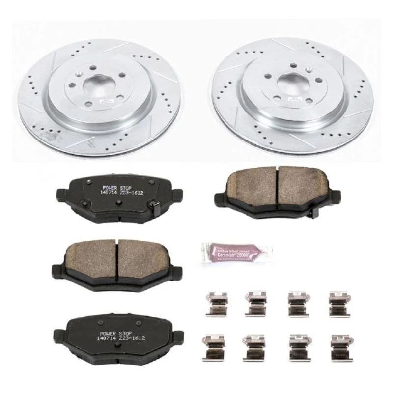 powerstop_K6376-679455c49c822 Power Stop 13-19 Ford Explorer Rear Z23 Evolution Sport Brake Kit