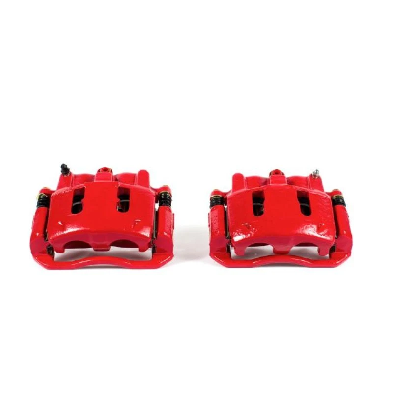 powerstop_S4606A-679456a988122 Power Stop 95-02 Ford Ranger Front Red Calipers w/Brackets - Pair