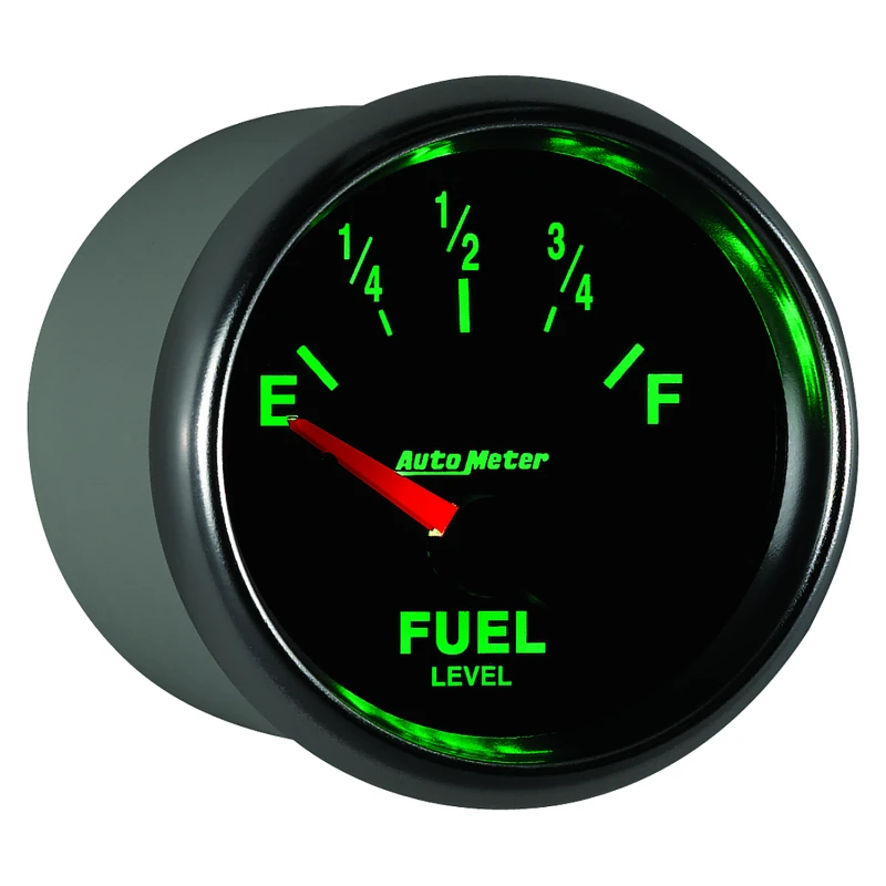 AutoMeter Gauge Fuel Level 2-1/16in. 240 Ohm(e) to 33 Ohm(f) Elec Gs