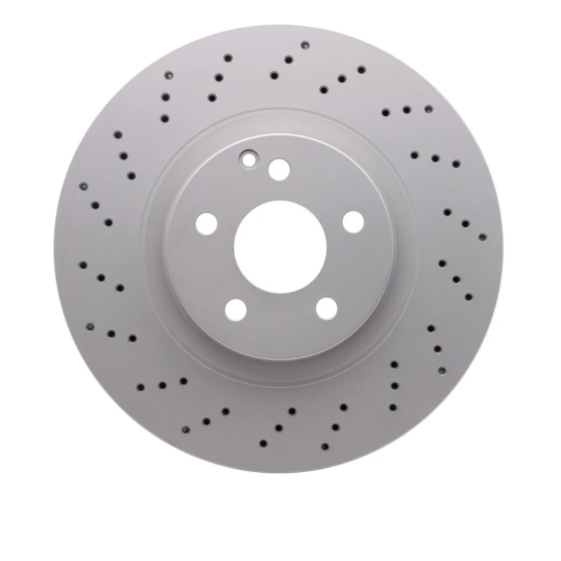 DFC 07-13 Mercedes-Benz CL550 Front Drilled Hi-Carbon Alloy Geomet Coated Rotor