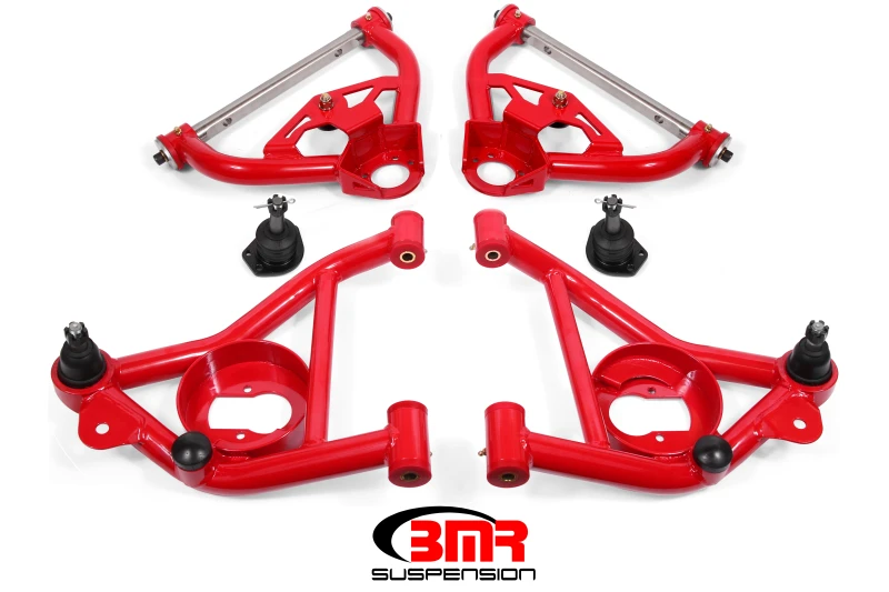 BMR 78-87 G-Body Oberer und Unterer A-Arm Kit - Rot