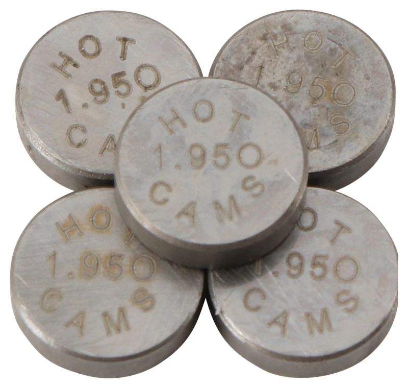 Hot Cams 1.950mm Shim Kit for 07-16 CRF 150 R / 2016 CRF 150 RB Big Wheel - 5 Pack