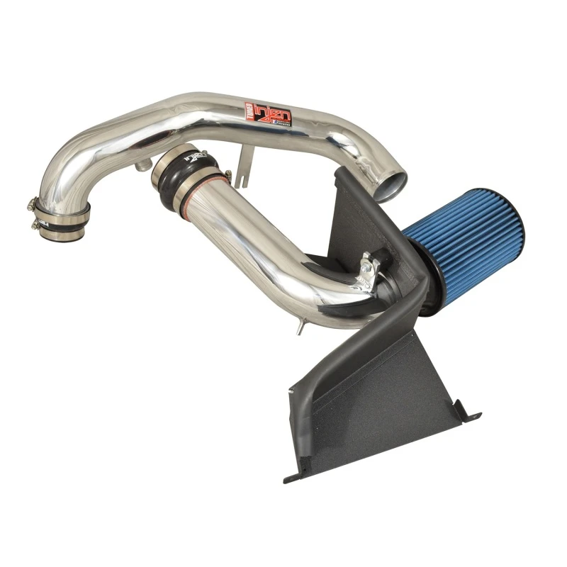 Injen 14-18 VW MKVI (MK6) Jetta GLI 1,8L Turbo TSI schwarzes Short-Ram-Luftansaugsystem mit MR-Technologie und Hitzeschild