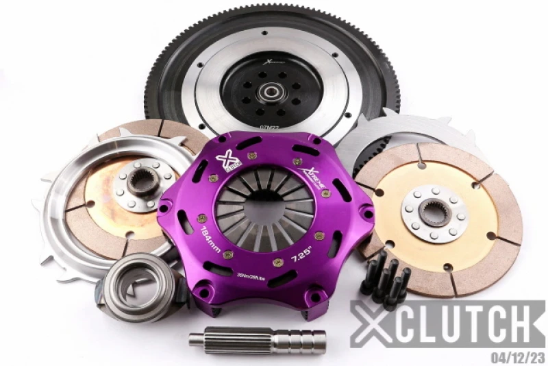 XClutch 2.0L 7.25 Zoll Twin Solid Keramik Kupplungskit für Subaru WRX Basis 15-17