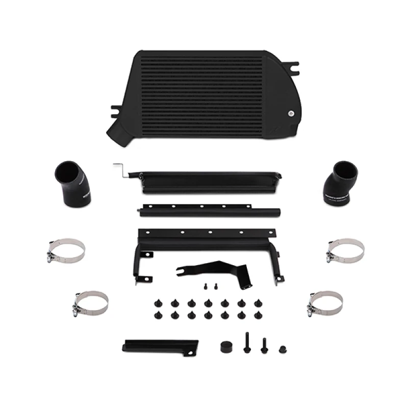 Mishimoto Straßenleistung Top-Mount Intercooler Kit - Schwarz für 2015+ Subaru WRX
