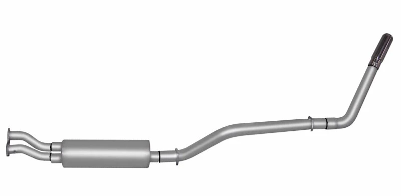 Gibson 96-97 Chevrolet C1500 Basis 5,7L 7,6cm Kat-Hinterer Einzel Auspuff - Edelstahl
