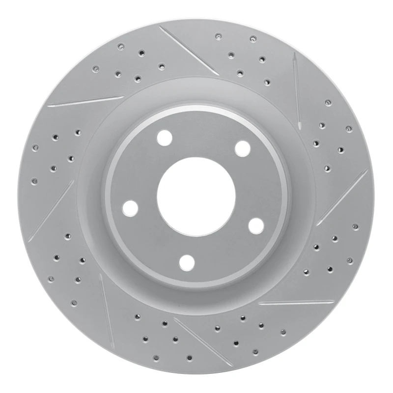DFC 05-13 Cadillac Xlr Front Right Drilled & Slotted Geoperformance Rotor