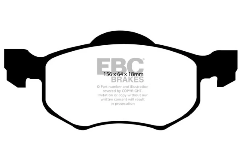 ebc_DP61616-67931fad92952 EBC 00-04 Ford Escape 2.0 Ultimax2 Front Brake Pads