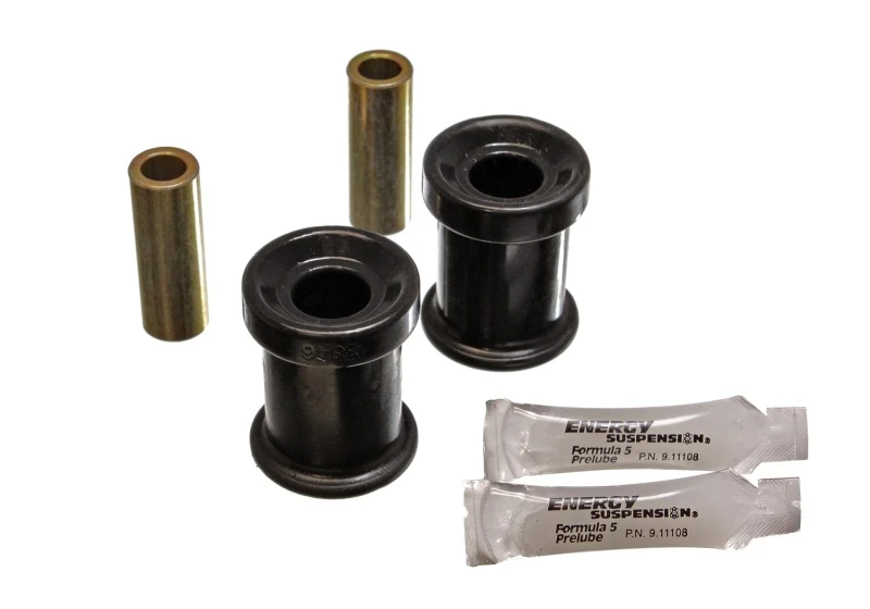 Energy Suspension 79-84 VW Rabbit / 83-87 Scirocco Schwarzes hintere untere und obere Kontrollarmbuchsen-Set