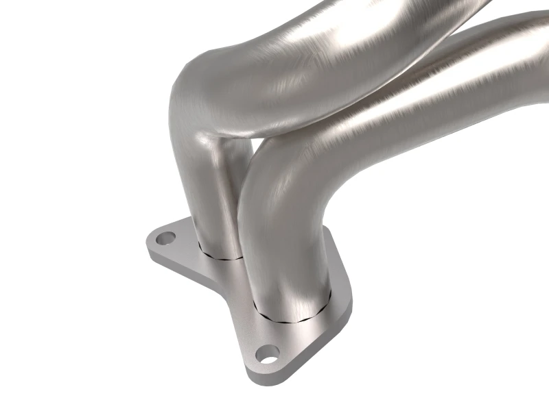 aFe Twisted Steel 304 Edelstahl-Header mit Kat für 13-19 Subaru Outback H4-2.4L