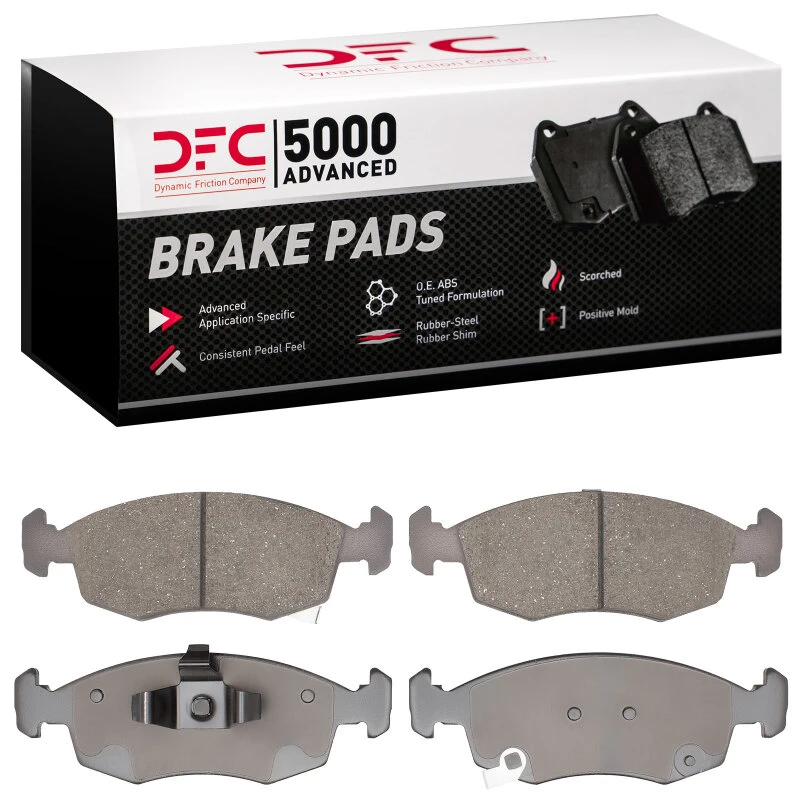 DFC 12-19 Fiat 500E Front 5000 Advanced Ceramic Brake Pads