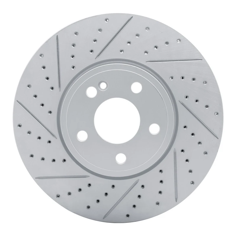 DFC 19-26 Mercedes-Benz A220 Front Left Drilled & Slotted Geoperformance Rotor