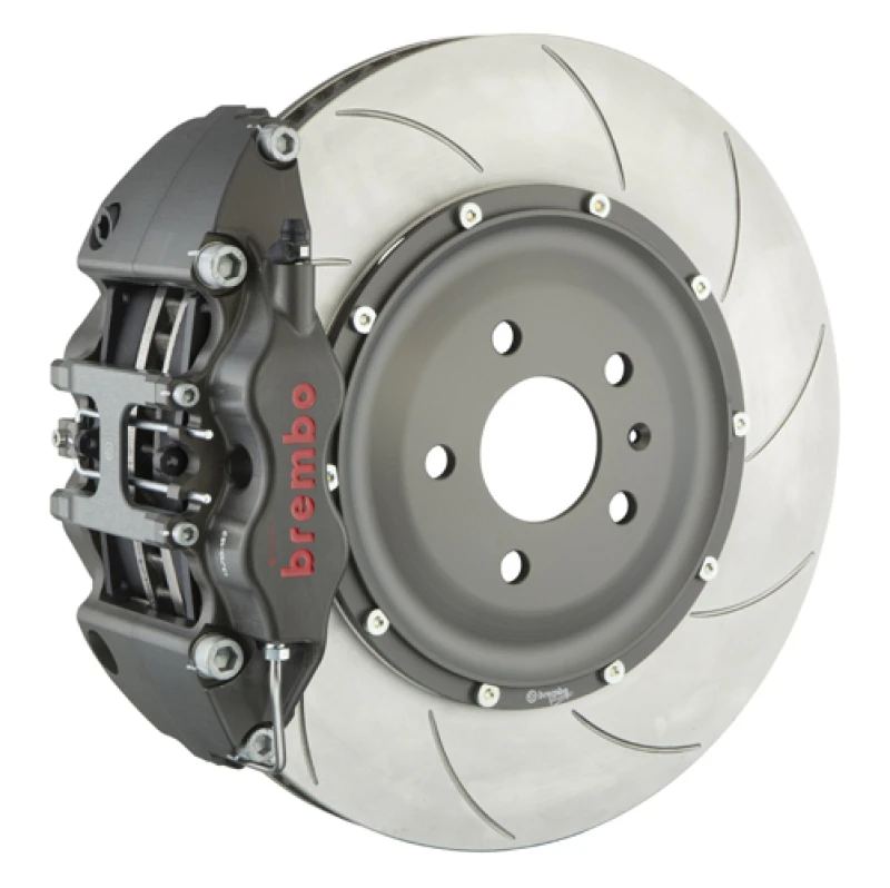 Brembo 14+ 991 Turbo/Turbo S PISTA Front Race BBK 6 Pist Forged380x34x6 5a 2pc Rotor T5-Clear HA