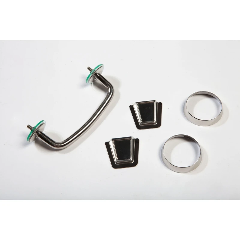 Rugged Ridge 13-18 Jeep Wrangler Edelstahl-Haube-Befestigungs-Kit