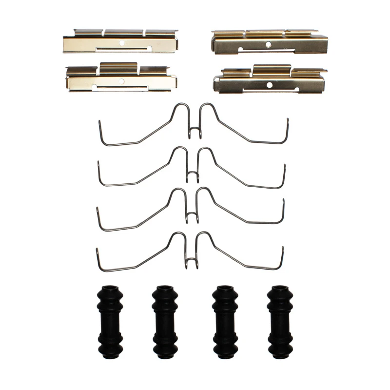 DFC 18-20 Coachmen Mirada Front/Rear 5000 Advanced Semi Metallic Brake Pads and Hardware Kit