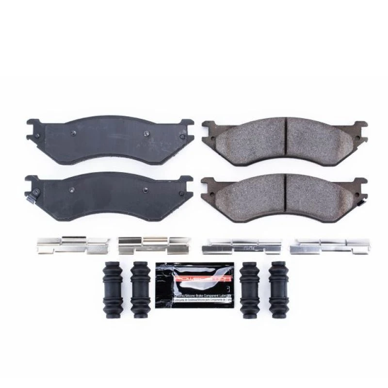 powerstop_Z23-702A-6794592737f87 Power Stop 01-08 Dodge Ram 2500 Rear Z23 Evolution Sport Brake Pads w/Hardware