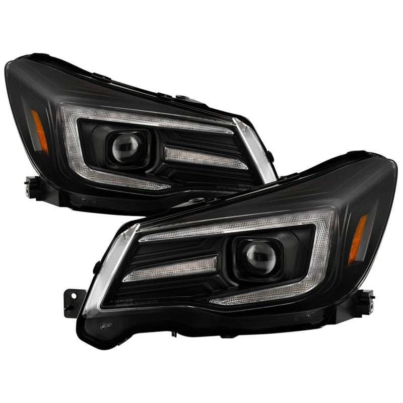 Spyder Signature Headlights for Subaru Forester 14-16 Xenon/HID Model Only (PRO-YD-SUFO14HIDSI-BK)
