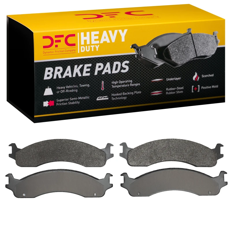 DFC 95-07 Ford E-150 Econoline Front Heavy Duty Pads - Semi Metallic