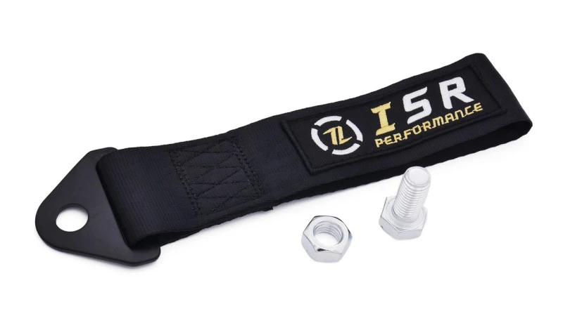 ISR Performance Universal Racing Tow Strap – Schwarz