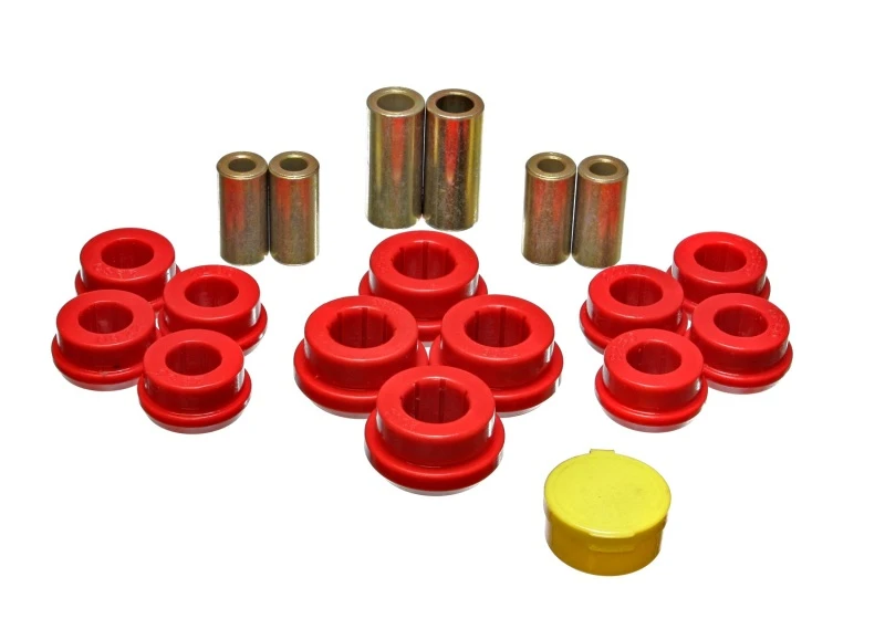 Energy Suspension 92-01 Honda Prelude Rote Hintere Kontrollarmbuchsen-Set