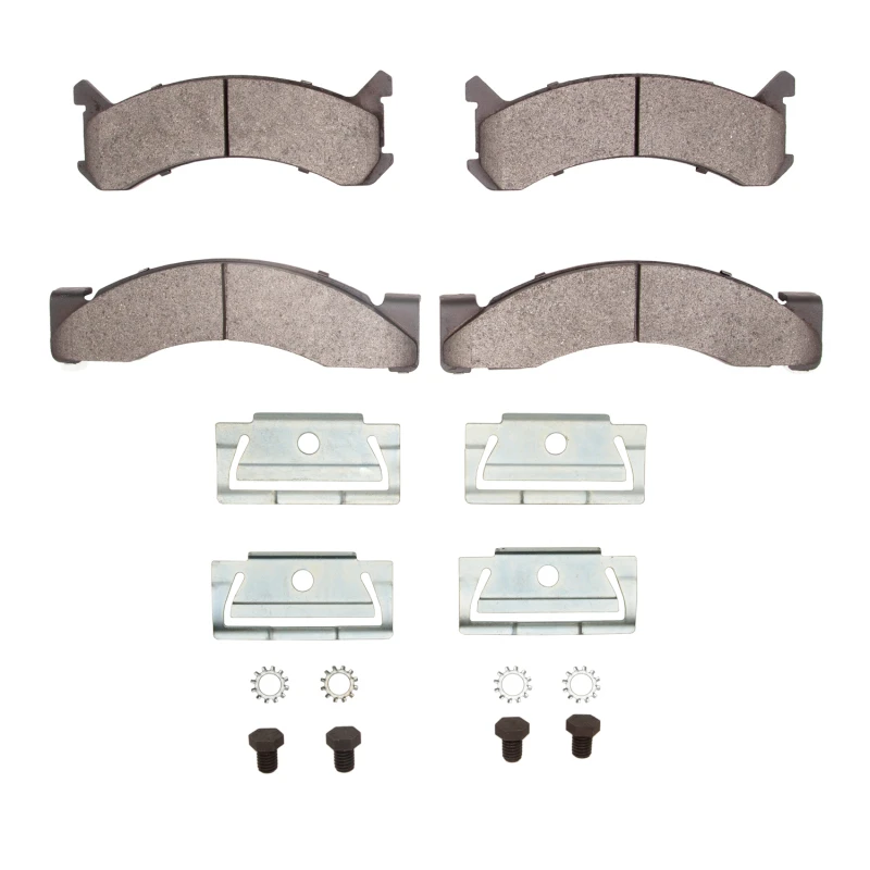 DFC 73-79 Dodge M400 Front 5000 Advanced Semi Metallic Brake Pads and Hardware Kit