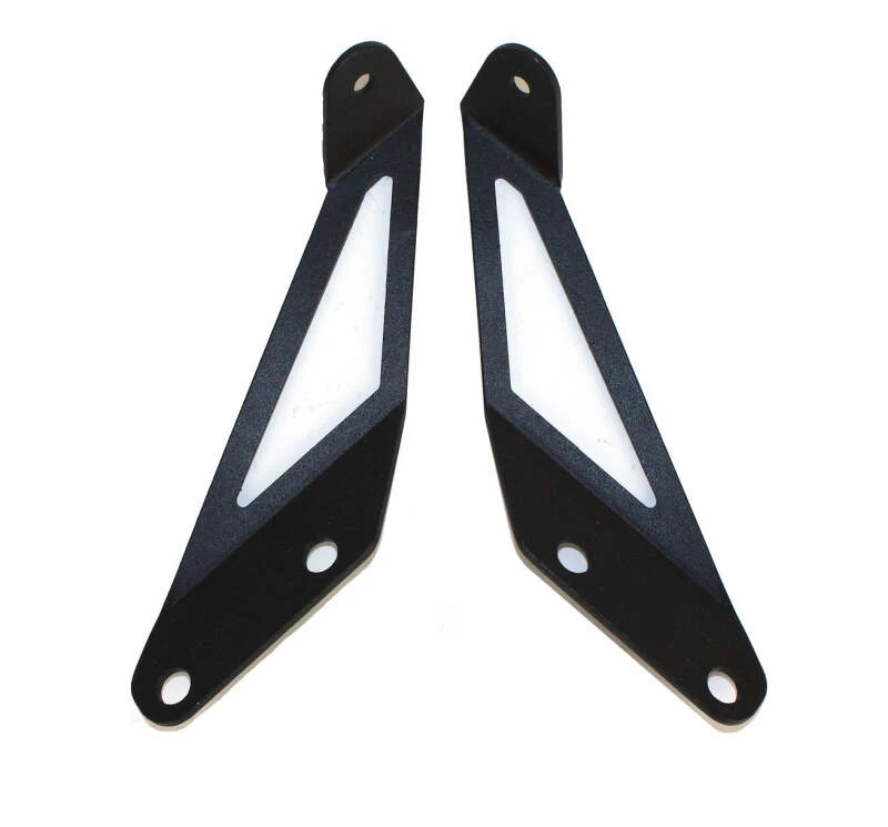 Fishbone Offroad Hood Light Mount Brackets for 2007-2018 Jeep JK Wrangler