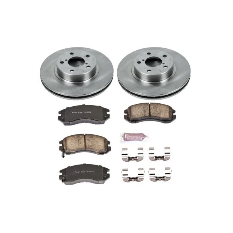 Power Stop Front Autospecialty Brake Kit for 93-96 Subaru Impreza