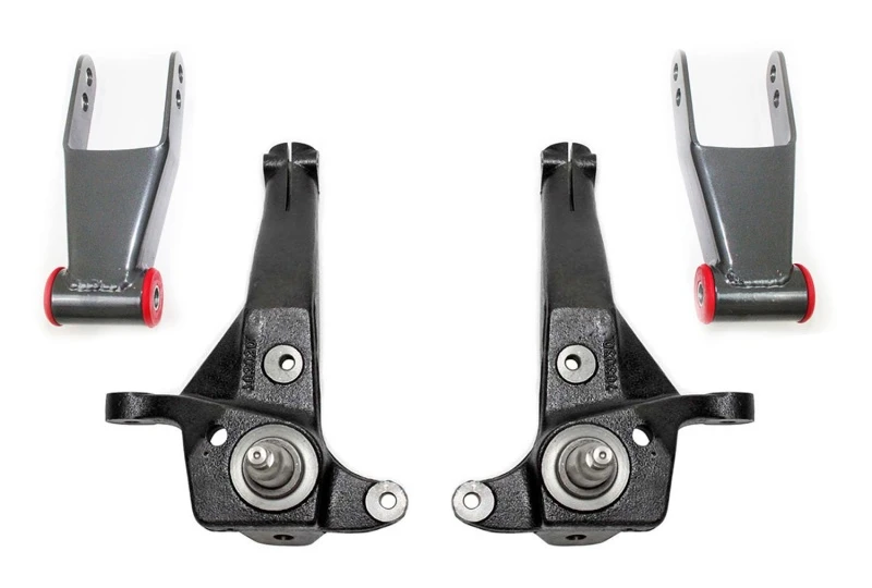 MaxTrac 4in/2in Spindle Lift Kit für 01-09 Ford Ranger 2WD w/Coil Susp. (Non Stabilitrak)
