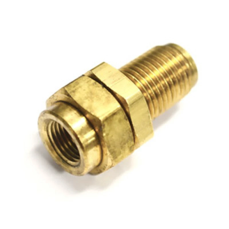 Ridetech Luftleitung-Anschluss Bulkhead 1/8" NPT auf 1/4" Luftleitung