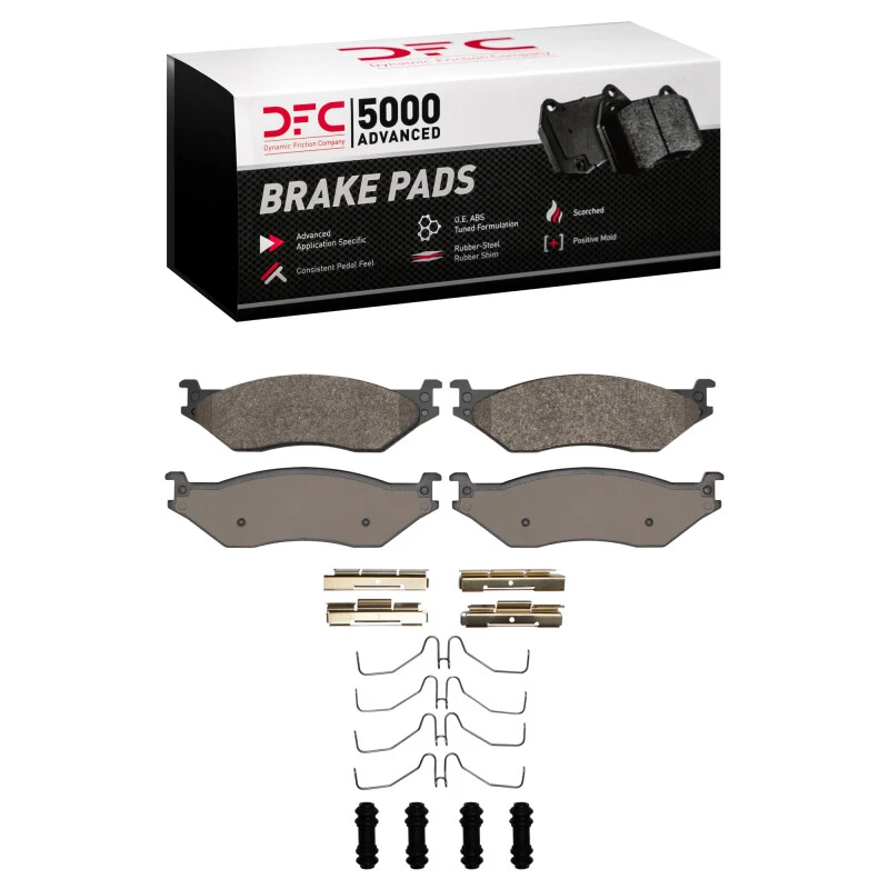 DFC 04-20 Coachmen Mirada Select Rear/Front 5000 Advanced Semi Metallic Brake Pads and Hardware Kit