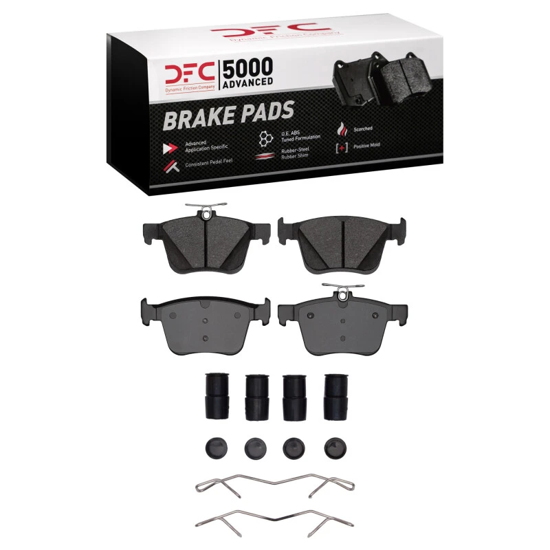 DFC 13-23 Audi TTS Quattro Rear 5000 Advanced Ceramic Brake Pads and Hardware Kit