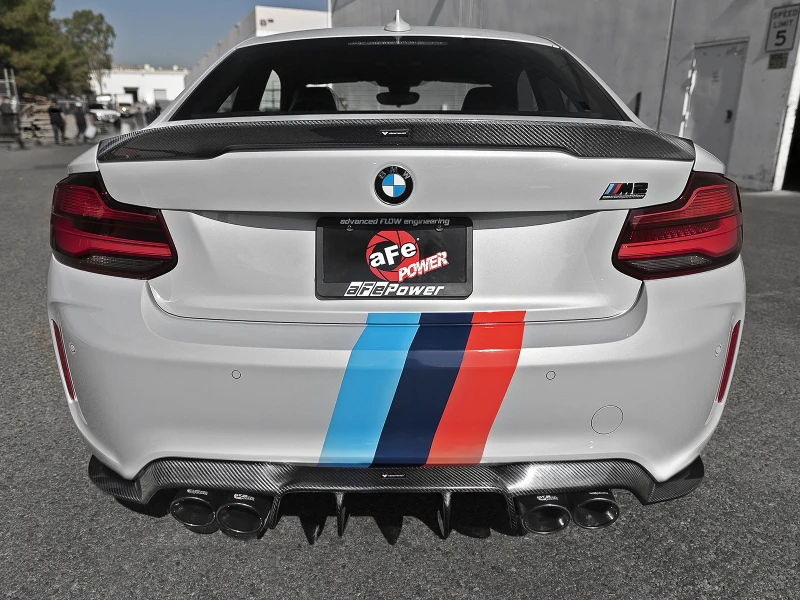 aFe MACHForce XP Exhausts Cat-Back SS 19-21 BMW M2 Competition L6-3.0L w/Black Tips