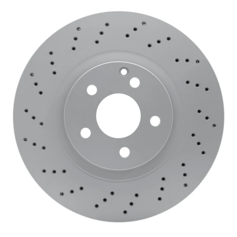 DFC 07-13 Mercedes-Benz S400 (USA) Front Drilled GeoSPEC Coated Rotor
