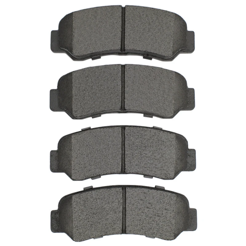 DFC 76-80 Plymouth Arrow Rear 3000 Semi-Metallic Brake Pads and Hardware Kit