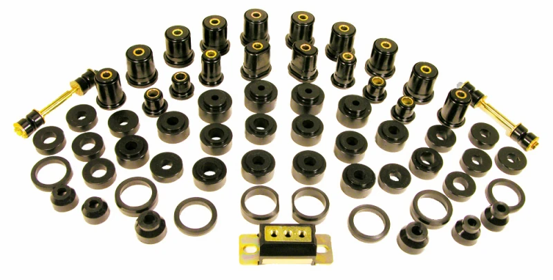 Prothane 68-72 Chevy Chevelle Total Kit - Schwarz