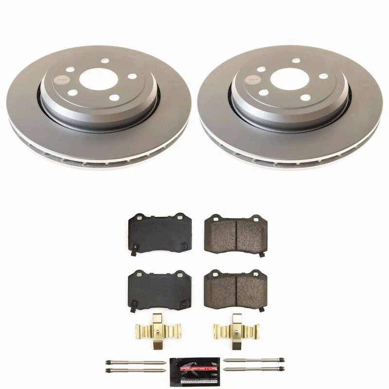 Power Stop 18-26 Dodge Durango Rear Z23 Coated Brake Kit