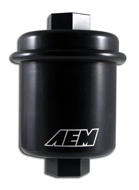 AEM 94-01 Acura Integra / 94-97 Honda Accord / 96-00 Civic / 97-01 Prelude schwarzes Kraftstofffilter-Kit