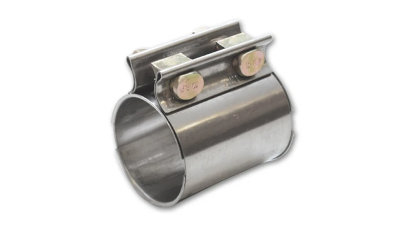Vibrant TC-Serie Heavy-Duty-Edelstahl-Auspuff-Schlauch-Butt-Joint-Klemme für 2,75-Zoll-Außendurchmesser-Schlauch