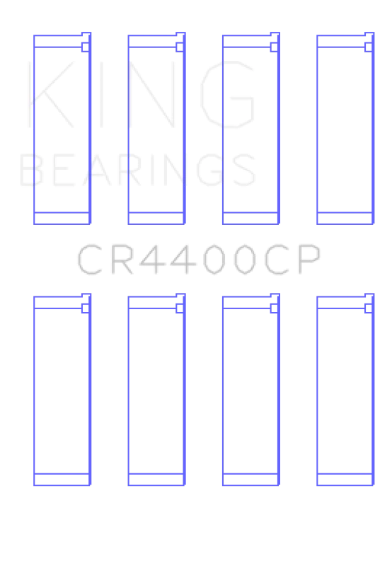 King Engine Bearings Honda R16A/R18A 2006- Aktuell (Größe +0,25mm) Pleuelzapfenlager-Satz