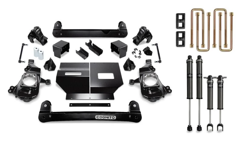 Cognito 2020+ Chevrolet Silverado / GMC Sierra 2500/3500 4in Standard Lift Kit w/ 2.0 IFP Shocks