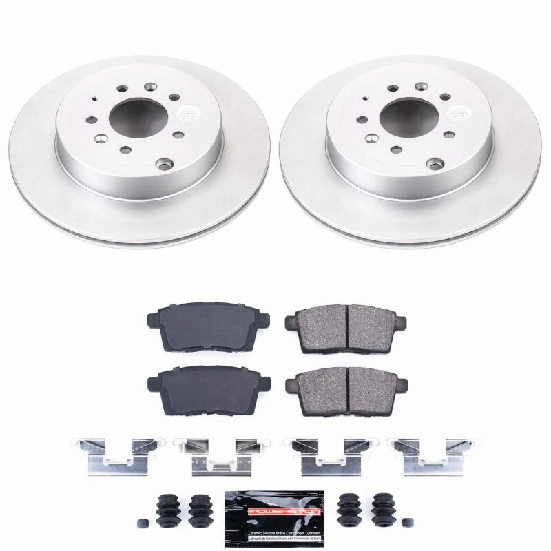 Power Stop 07-15 Mazda CX-9 Rear Z23 Coated Brake Kit