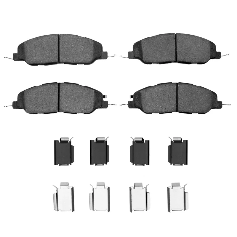 DFC 05-14 Ford Mustang Front Active Performance Pads and Hardware Kit