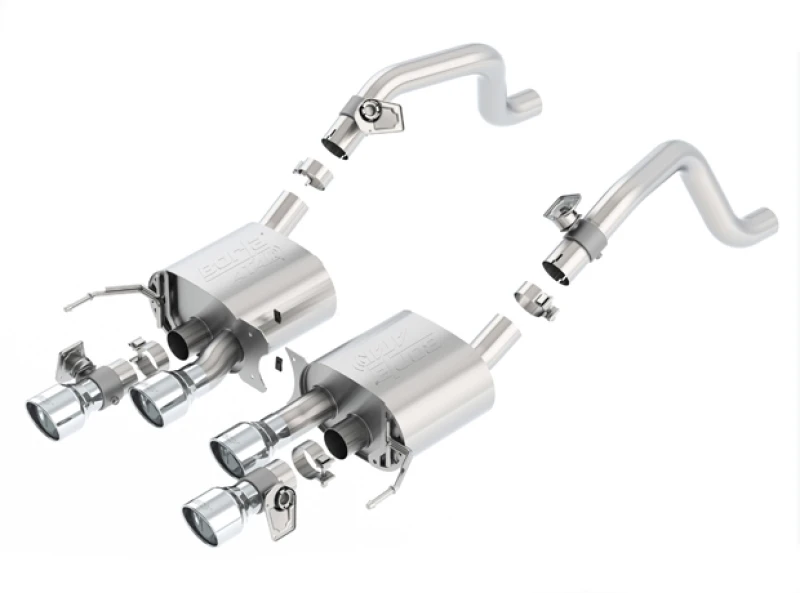 borla_11875-67930696a7f8e Borla 2014 Chevrolet Corvette C7 6.2L 8cyl ATAK Exhaust w/ NPP Dual Mode (rear section only)