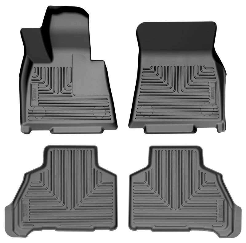 Husky Liners 25-26 Ford Expedition Weatherbeater Front & 2nd Seat Floor Liners - 3 Piece - Black