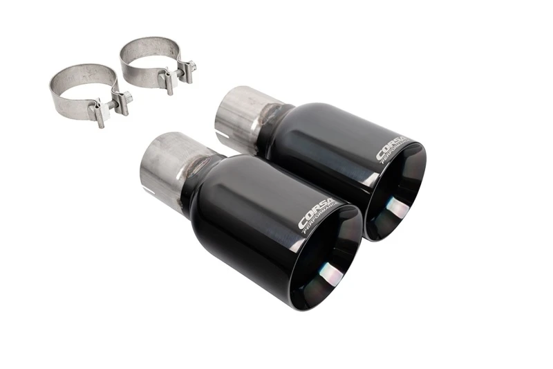 Corsa 2024 Ford Mustang GT Replacement 4.5in Single Straight Exhaust Tip - Black